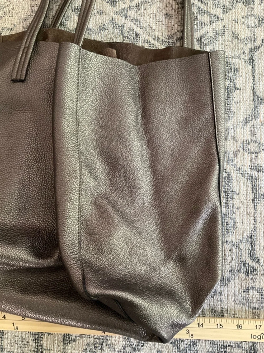Kurt Geiger Violet Horizontal Leather Tote